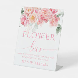 パイパーピーニーフローラフラワーバー 台座サイン