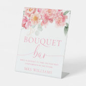 パイパーピーニーフローラブーケフラワーバー 台座サイン (正面)