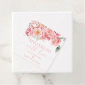 パイパーピーニーフローラ愛を振りかけられた赤ちゃんシャワー フェイバータグ (インサイチュ)