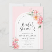 パイパーフローラブライダルシャワー 招待状 (正面)