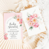 パイパーフローラベビーシャワー 招待状