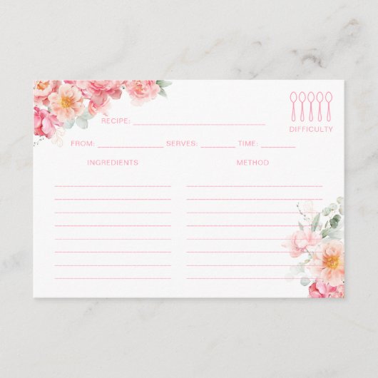 パイパーポニーレシピ エンクロージャーカード (正面)