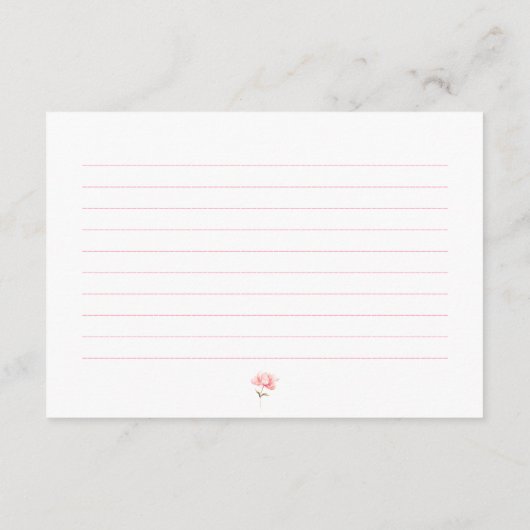 パイパーポニーレシピ エンクロージャーカード (裏面)