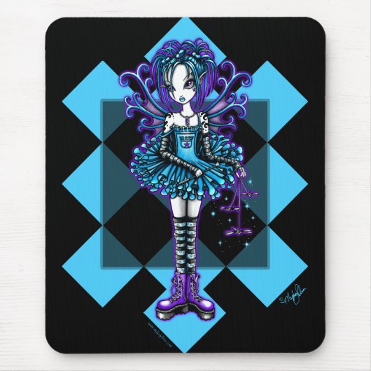 "パイパー"の道化師のトンボの妖精 マウスパッド (正面)