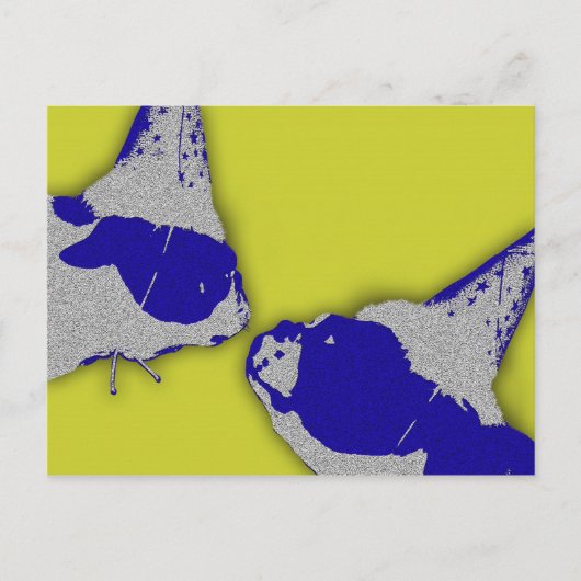 パイパー・ピノキオ誕生日 ポストカード (正面)