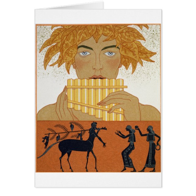 パイパー、ポールによる「Les Mythes」からのイラストレーションを選別して下さい (正面)