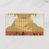 パイパー、ポールによる「Les Mythes」からのイラストレーションを選別して下さい 名刺 (裏面)