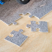 パイパーCub J3黄色の飛行機フォトファミリーナイト ジグソーパズル (側面)