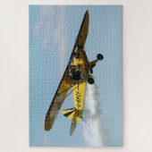 パイパーJ-3 Cub G-BPCF - O'Brien's Stunt Team ジグソーパズル (縦)