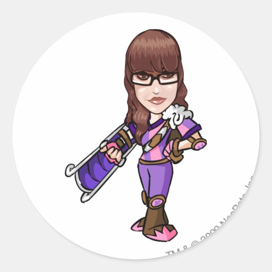 パイファーリーランドスタッフプレーヤー ラウンドシール (正面)