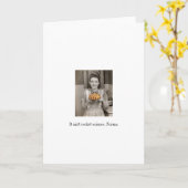 パイブランクの挨拶状として簡単 カード (黄色い花)