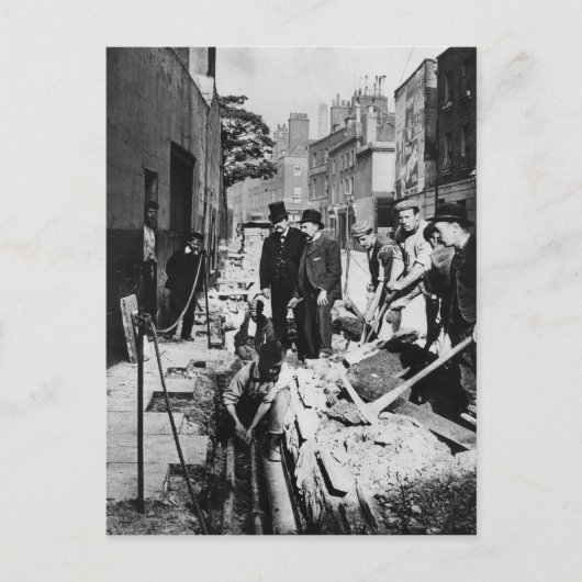 パイプの固定 ポストカード (正面)