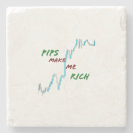 パイプを飲むと金持ちになる ストーンコースター