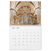 パイプオルガンカレンダー2026 カレンダー (3月 2027)