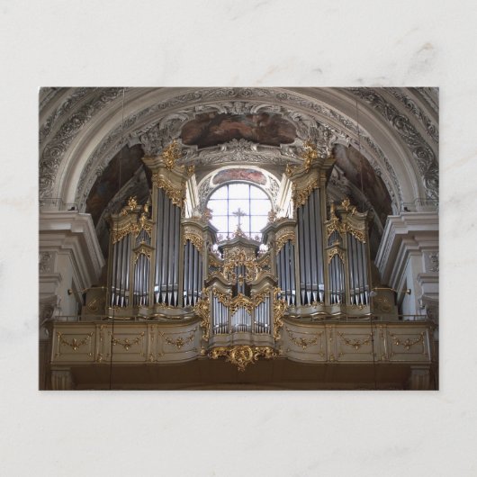 パイプオルガンドニカナルキルシュ ポストカード (正面)