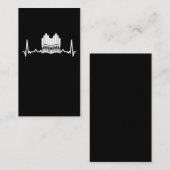 パイプオルガンハートビート教会音楽オルガニスト 名刺 (正面/裏面)