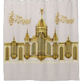 パイプオルガンミュージック最高傑作 シャワーカーテン (正面)