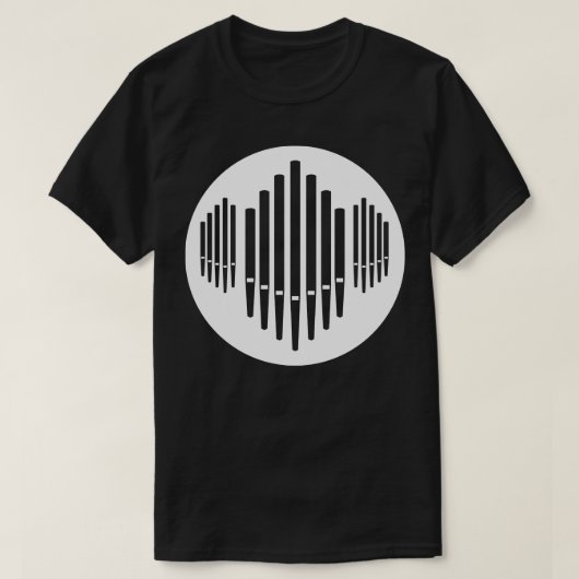 パイプオルガン3 Tシャツ (デザイン正面)