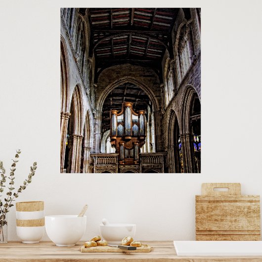 パイプオルガン ポスター (キッチン)