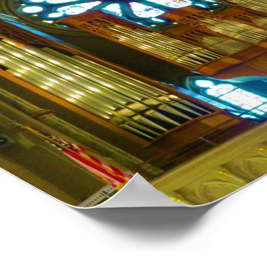 パイプオルガン ポスター (角)