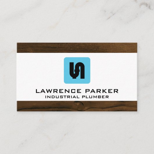 パイプシステムアイコン |配管工 名刺 (正面)