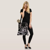 パイプデザイン トートバッグ (モデル)