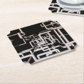 パイプデザイン ペーパーコースター (アングル)