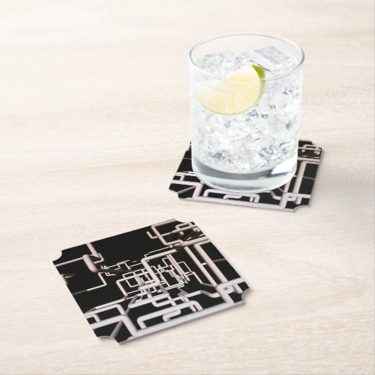 パイプデザイン ペーパーコースター (インサイチュ)