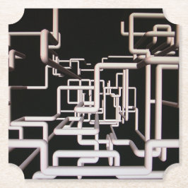 パイプデザイン ペーパーコースター