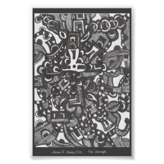 パイプバイアリアナR.さくらんぼ フォトプリント            (正面)