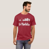 パイプファーザー 面白い配管工の配管 ギフト Tシャツ (正面フル)