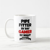 パイプフィッターゲーマー コーヒーマグカップ (左)