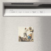 パイプラインに水を注ぐ船頭 マグネット (インサイチュ (食洗機))