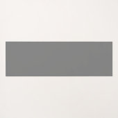 パイプラインのサーフボードのハワイのストライプのな灰色 ヨガマット (裏面(横))