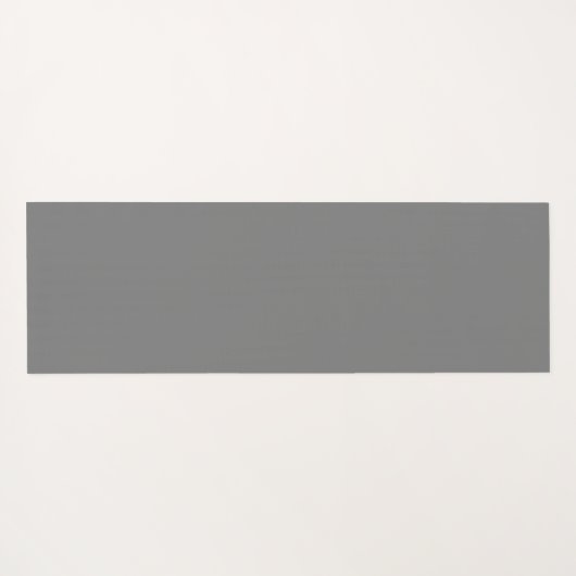 パイプラインのサーフボードのハワイのストライプのな灰色 ヨガマット (裏面(横))