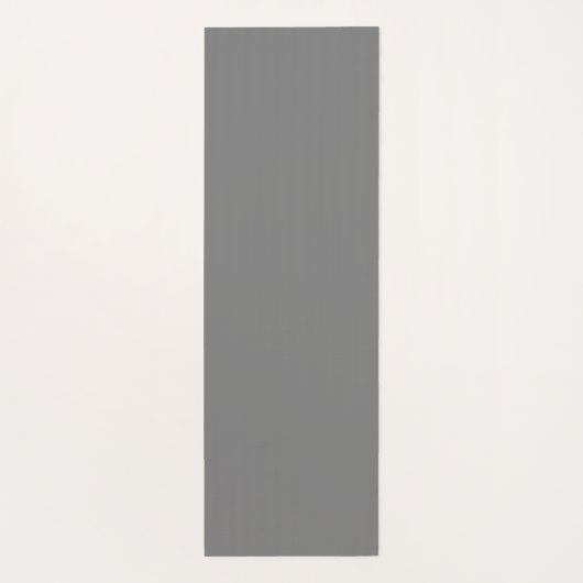 パイプラインのサーフボードのハワイのストライプのな灰色 ヨガマット (裏面)