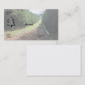 パイプラインの通行権 名刺 (正面/裏面)