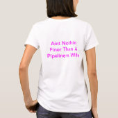 パイプラインのwifes tシャツ (裏面)