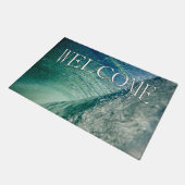 パイプライン波歓迎マット ドアマット (アングル)