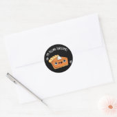 パイプリン素晴らしダおもしろいークBG ラウンドシール (封筒)