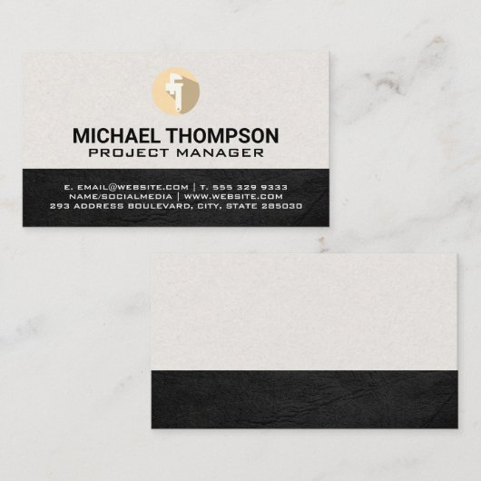 パイプレンチアイコン 名刺 (正面/裏面)