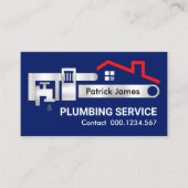 パイプレンチ漏水栓 名刺 (正面)