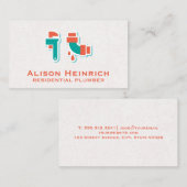 パイプレンチ |リーキーパイプ 名刺 (正面/裏面)