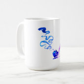 パイプ喫煙の芸術 (マイアミ) コーヒーマグカップ (正面左)