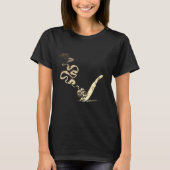 パイプ喫煙の芸術 (ヴィンテージ) Tシャツ (正面)