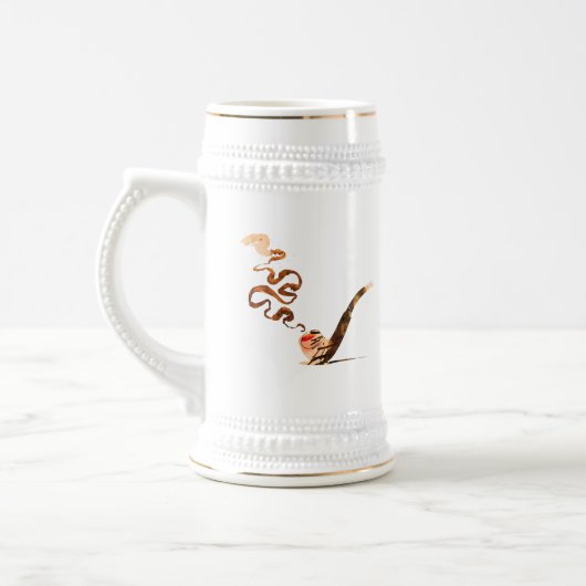 パイプ喫煙の芸術 1 ビールジョッキ (左)