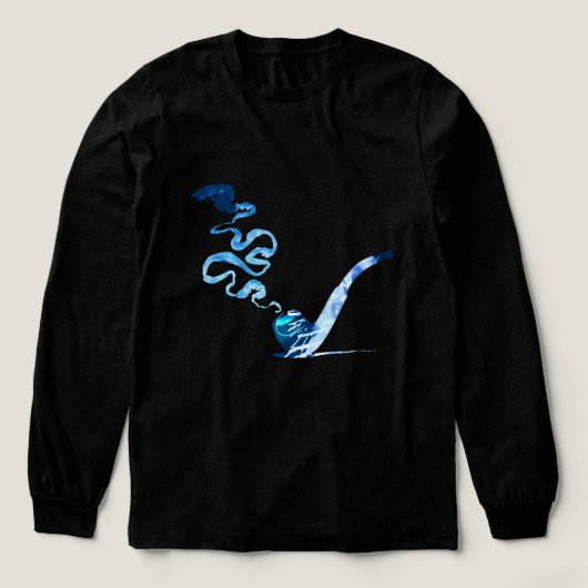 パイプ喫煙の芸術 2 トライブレンドTシャツ (デザイン正面)