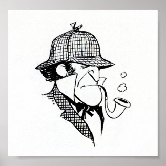 パイプ喫煙探偵 ポスター