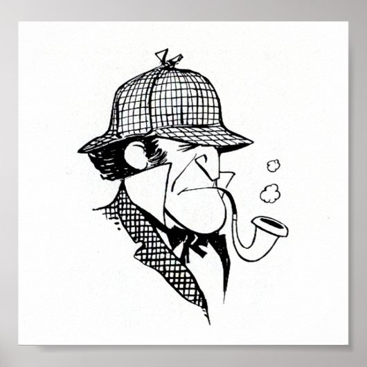 パイプ喫煙探偵 ポスター (正面)