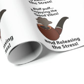 パイプ喫煙良いバイブパイプ喫煙 ラッピングペーパー (ロールコーナー)